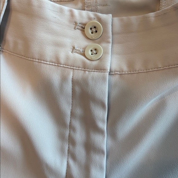 NIKE GOLF Tour Performance Dry-Fit Beige Cropped Pants Women’s Size 14 - Picture 6 of 16